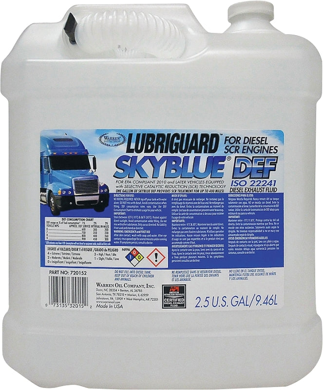 Lubriguard 720152 Diesel Fuel Additive, 2.5 gal, Pack of 2