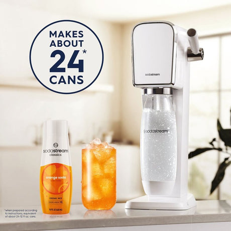 Sodastream Classics 1424224012 Soda Drink Mix, Water, Orange, 14.9 fl-oz Bottle