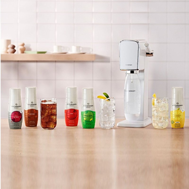 Sodastream Classics 1424226012 Soda Drink Mix, Water, Lemon Lime, 14.9 fl-oz Bottle
