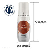 Sodastream Classics 1424204012 Soda Drink Mix, Water, Diet Root Beer, 14.9 fl-oz Bottle