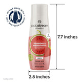 Sodastream Classics 1024267011 Zero Soda Drink Mix, Water, Strawberry, Watermelon, 14.9 fl-oz Bottle