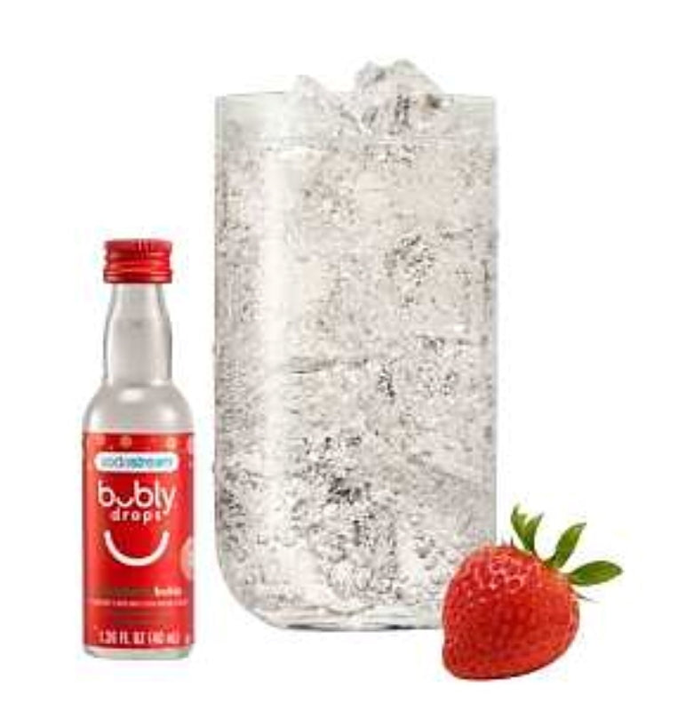 Sodastream 1025223010 Soft Drink, Strawberry Flavor, 40 mL Bottle, Pack of 6
