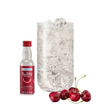 Sodastream 1025225010 Soft Drink, Cherry Flavor, 40 mL Bottle, Pack of 6