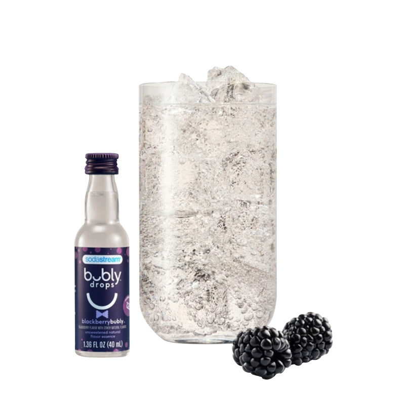 Sodastream 1525248010 Soft Drink, Blackberry Flavor, 40 mL Bottle, Pack of 6