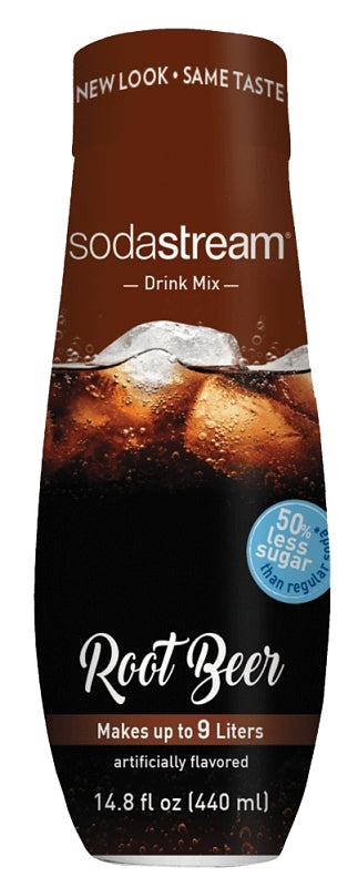 Sodastream Classics 1424203012 Soda Drink Mix, Water, Root Beer, 14.9 fl-oz Bottle
