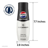 Sodastream 1924202011 Zero Sugar Beverage Mix, Water, Pepsi, 14.9 fl-oz Bottle