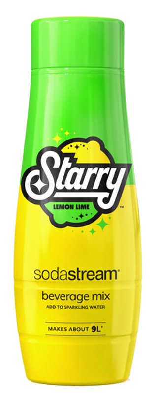 Sodastream Starry 1924225011 Soda Drink Mix, Water, Lemon Lime, 14.9 fl-oz Bottle