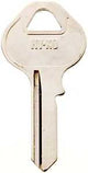 Hy-Ko 11010M4 Key Blank, Brass, Nickel, For: Master Cabinet, House Locks and Padlocks, M4 Key Number, Pack of 10