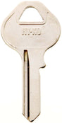 Hy-Ko 11010MIT6 Automotive Key Blank, Brass, Nickel, For: Mitsubishi Vehicle Locks, Pack of 10