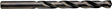 Irwin 67513 Jobber Drill Bit, 13/64 in Dia, 3-5/8 in OAL, Spiral Flute, 1-Flute, 13/64 in Dia Shank, Cylinder Shank