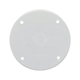 Sigma Engineered Solutions Round Plastic 4.29 in. H X 4.29 in. W Flat Box Cover