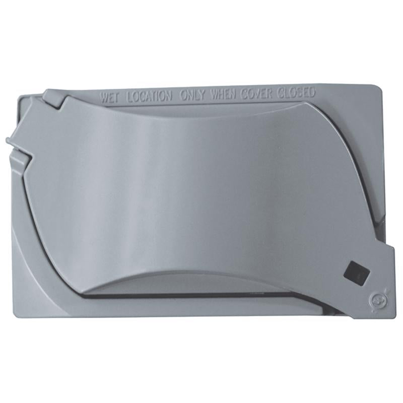 Sigma Engineered Solutions Rectangle Plastic 1 gang 4.76 in. H X 3.01 in. W Universal Cover