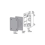 Sigma Engineered Solutions Rectangle Plastic 1 gang 4.63 in. H X 2.87 in. W Flat Box Cover