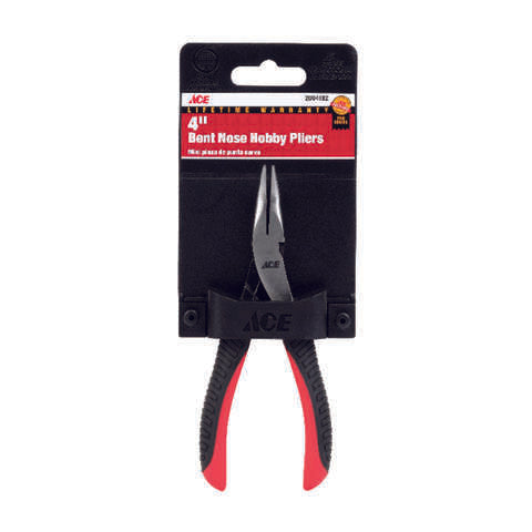 Ace 4 in. Alloy Steel Bent Nose Pliers