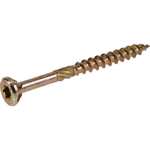 HILLMAN Power Pro No. 8 X 2 in. L Star Coarse Wood Screws