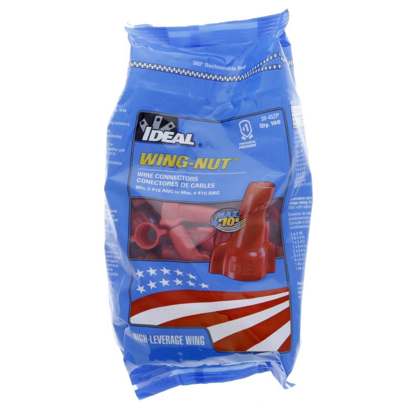 Ideal Industries Wing-Nut Wire Connector 100 pk