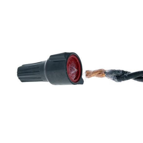 Ideal Industries WeatherProof Insulated Wire Wire Connector Gray 10 pk