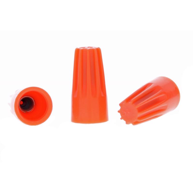 Ideal Industries Insulated Wire Wire Connector Orange 100 pk