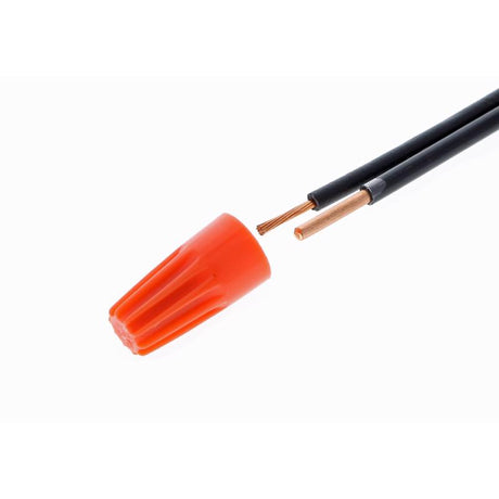 Ideal Industries Insulated Wire Wire Connector Orange 100 pk