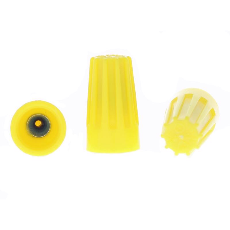 Ideal Industries Insulated Wire Wire Connector Yellow 100 pk
