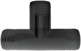 Green Leaf T34P Hose Adapter Tee, Polypropylene, Black, Pack of 5