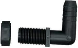 Green Leaf NTL 12 P 2PK Hose Elbow, Polypropylene, For: Terminating Ends of Spray Boom