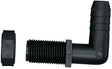 Green Leaf NTL 12 P 2PK Hose Elbow, Polypropylene, For: Terminating Ends of Spray Boom