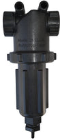 Banjo LST150-50 T-Strainer with Screen, 5-1/4 in W, 50 Mesh, EPDM/Polypropylene/Stainless Steel, Black