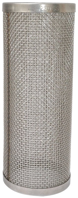 Green Leaf LST150SS Line Strainer Screen, Stainless Steel, For: 3/4 in and 1 in T-Strainers