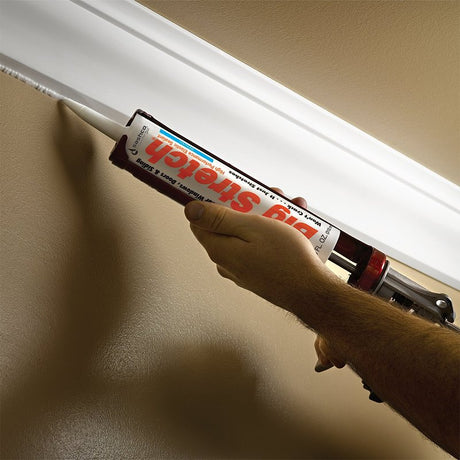 Big Stretch 10082 Elastomeric Sealant, Steel Blue, 4 to 5 days Curing, 40 to 120 deg F, 10.5 oz, Pack of 12