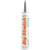 Big Stretch 10082 Elastomeric Sealant, Steel Blue, 4 to 5 days Curing, 40 to 120 deg F, 10.5 oz, Pack of 12