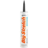 Big Stretch 10084 Elastomeric Sealant, Charcoal Gray, 4 to 5 days Curing, 40 to 120 deg F, 10.5 oz, Pack of 12