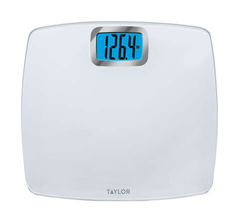 Taylor 440 lb Digital Bathroom Scale White