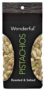 Wonderful WPIST Pistachio, 5 oz Bag, Pack of 8