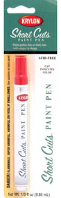 Krylon Short Cuts KSCP912 Paint Pen, Chisel Lead/Tip