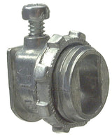 Halex 20581 AC Connector, For: 14 to 2 Steel Armored Cable, 3/8 in