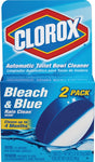 Clorox 30900 Toilet Bowl Cleaner, Solid, Citrus, Floral, Dark Blue, Pack of 6
