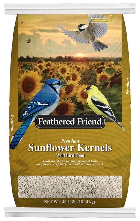 Feathered Friend 14190 Wild Bird Food, 40 lb Bag