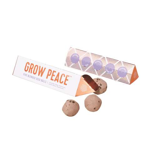 Modern Sprout Grow Peace Assorted Herbs Seed Balls 1 pk, Pack of 6