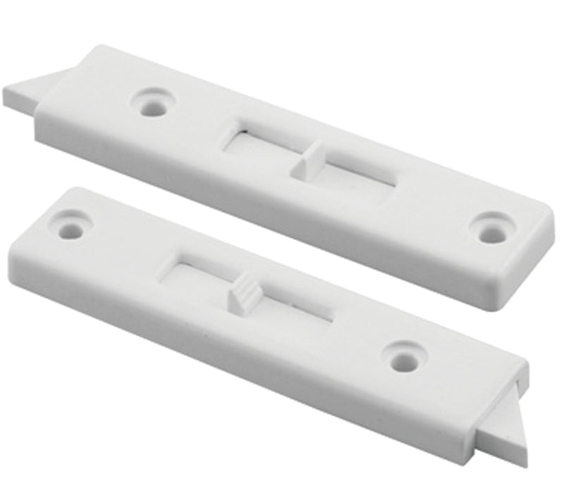 Prime-Line F 2671 Tilt Latch, Plastic, White, 1/PR, Pack of 6