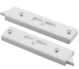 Prime-Line F 2671 Tilt Latch, Plastic, White, 1/PR, Pack of 6