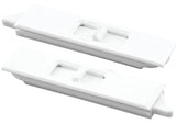 Prime-Line F 2734 Tilt Latch, Plastic, White, 1/PR