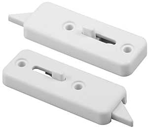 Prime-Line F 2737 Tilt Latch, Plastic, White, 1/PR
