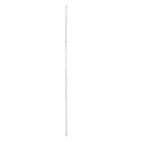 Defender Security U 11026 Door Jamb Kit, 59-1/2 in L, 12 ga Thick, Steel, Powder-Coated