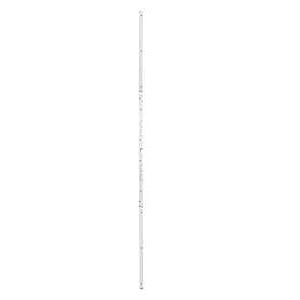 Defender Security U 11026 Door Jamb Kit, 59-1/2 in L, 12 ga Thick, Steel, Powder-Coated