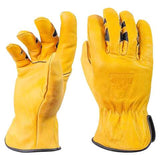 Bear Knuckles Unisex Driver Gloves Yellow L 1 pk