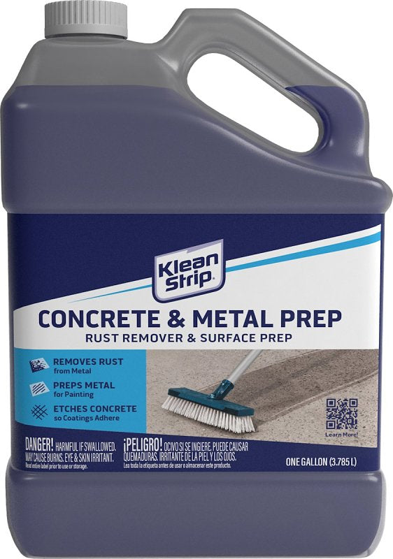 Klean Strip GKPA30220 Phosphoric Prep and Etch, Liquid, Green, 1.25 gal Can