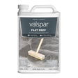 Valspar Fast Prep 82096C All-in-One Concrete Cleaner, Liquid, Clear, 1 gal Can, Pack of 4
