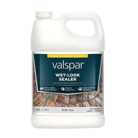 Valspar 024.0082390.007 Protective Sealer, Clear, 1 gal, Pack of 4