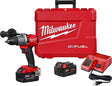 Milwaukee M18 FUEL 2904-22 Hammer Drill Kit, Battery Included, 18 V, 5 Ah, 1/2 in Chuck, Ratcheting Chuck